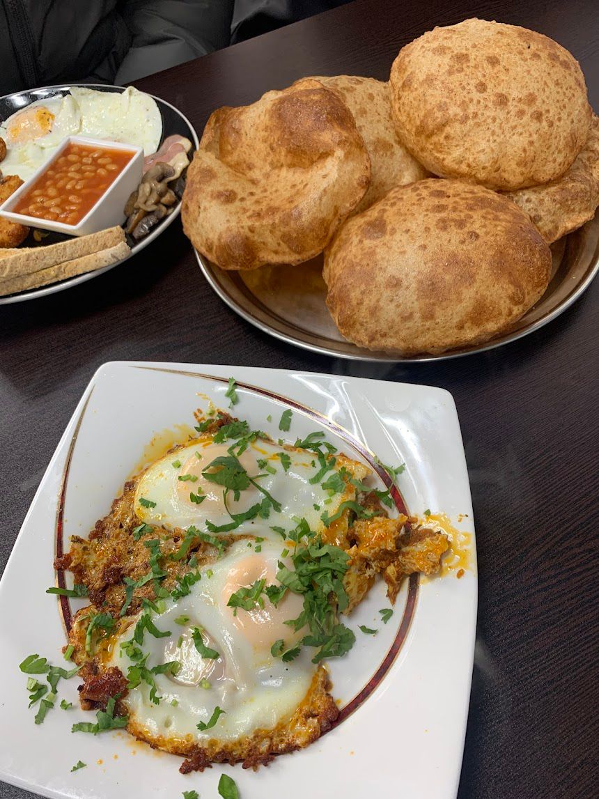 Traditional Desi brunch dishes Bolton